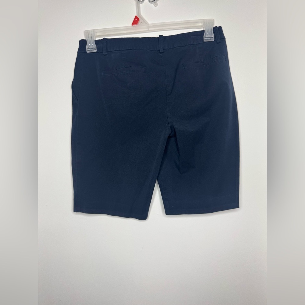 Lauren Ralph Lauren Flat Front Chino Shorts Women's Size 8 Blue Streetwear